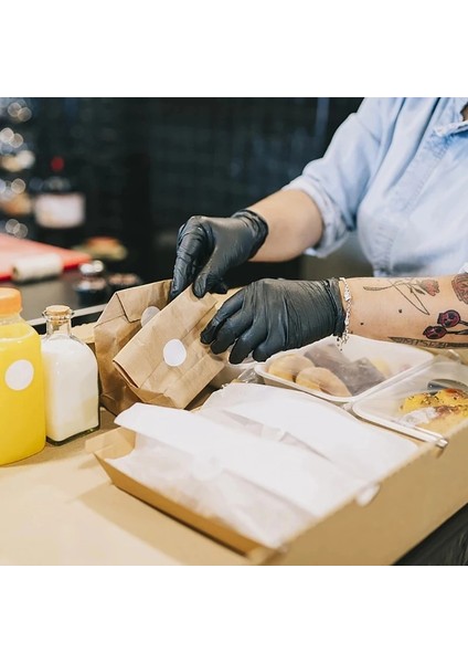 100 Adet Mavi Stil M Beden Adet Nitril Eldiven Tek Kullanımlık Mutfak Lateks Eldiven Ev Mutfak Laboratuvar Temizlik Eldivenleri Kek Araçları (Yurt Dışından) indirimleri