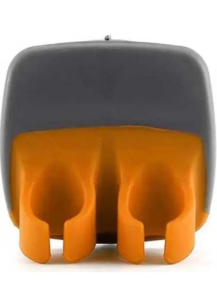 Turuncu Tarzı Mutfak Aksesuarları Pişirme Araçları Soyucu Çelik Bıçak Meyve Dilimleyici Iki Parmaklı Kesici Soyma Mutfak Aleti Cocina (Yurt Dışından)