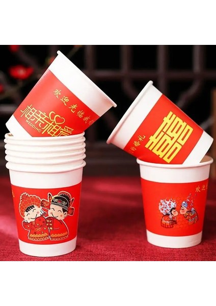 7.5x8.5x5.3cm-8 Stili Ack 250ML Kağıt Bardaklar Düğün Çay Süt Kağıt Bardak Tek Kullanımlık Kahve Fincanı Içme Aksesuarları Parti Malzemeleri Kabul Edin Özelleştirme (Yurt Dışından) fırsatları