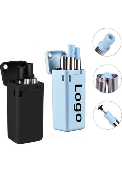 Pembe Stil Yeniden Kullanılabilir Katlanır Saman Katlanabilir Teleskopik Saman Taşınabilir Paslanmaz Çelik Içme Pipetleri Çevre Koruma Sanitasyon (Yurt Dışından) fırsatları