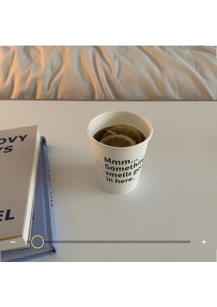 Ingilizce Harfler Stili 10 Parça Adet Yumuşak Sevimli Kağıt Bardak Sert ve Kalın Tek Kullanımlık Su Bardağı Ingilizce Siyah Beyaz Ekose Plastik Bardak Sandık Çayı (Yurt Dışından)