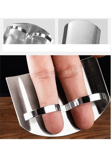Açık Yeşil Tarzı 250X160X15MM Paslanmaz Çelik Parmak Koruyucu Mutfak Parmak Koruyucu Doğrama ve Dilimleme Için Mutfak Malzemeleri Ücretsiz Ev ve Bahçe (Yurt Dışından) indirimleri