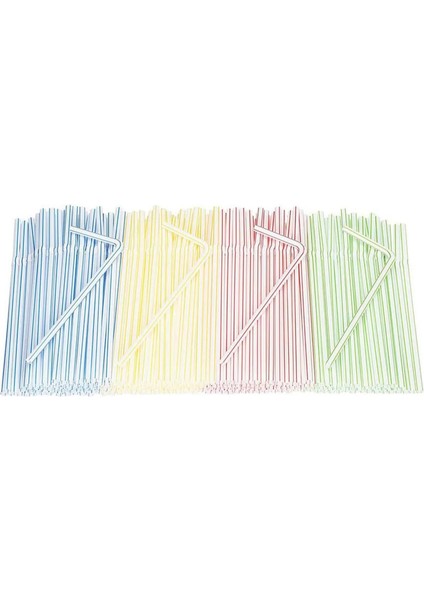 100 Adet B Tarzı Lastic Tek Kullanımlık Pipetler Dükkanlar Ev Pipetleri Partiler Için Çok Renkli Sütlü Çay Bariçki Dükkanlarıev Pipetleri (Yurt Dışından)