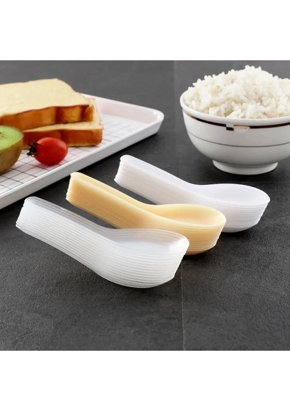 Stili Temizle Et Mini Kaşık Ev Mutfak Temizle Plastik Tek Kullanımlık Çorba Kaşığı Jöle Dondurma Tatlı Meze Için Mutfak Aleti (Yurt Dışından) fiyatları