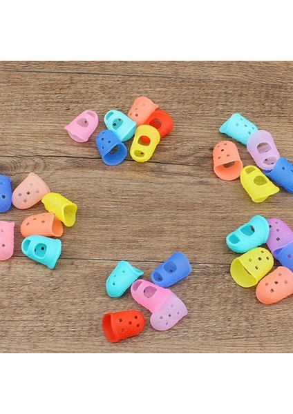 Pembe Stil Silikon Parmak Koruyucu Kapak Mutfak Pişirme Aleti Kesilmeye Dayanıklı Isıya Dayanıklı Kaymaz Parmak Koruyucu (Yurt Dışından) indirimleri