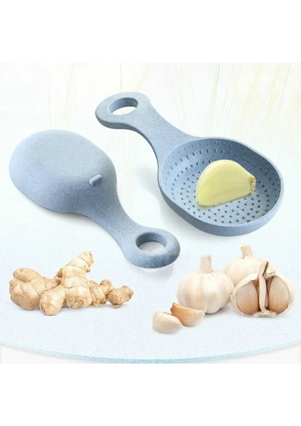Kaşık Şekli Sarımsak Presleri Rende Mutfak Aletleri Zencefil Sarımsak Değirmenleri Parçalayıcı Öğütücü Öğütme Baharat Rende Parmak Koruyucu * 1 Adet (Yurt Dışından) fiyatları