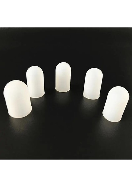 No.1 Tarzı 5 Adet Çok Fonksiyonlu Silikon Yüksükler Delikli Anti-Haşlanma Out Nefes Koruyucu Parmak Kol El Sanatları Dikiş Aksesuarları (Yurt Dışından)