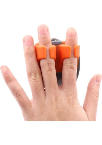 Turuncu Tarzı Dayanıklı Palm Sebze Soyucu Keskin Bıçak Parmak Patates Soyucu Rahat Kauçuk Parmak Kavrama ile Palm Soyucu Havuç Dropship (Yurt Dışından) fırsatları