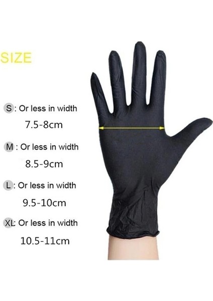 Pvc 100 Adet Tarzı S Beden Yeniden Kullanılabilir Nitril Eldiven Su Geçirmez Temizleme Pvc Kauçuk Lateks Guantes Iş Eldivenleri Ev Aksesuarları Mutfak Kolaylığı (Yurt Dışından) indirimleri