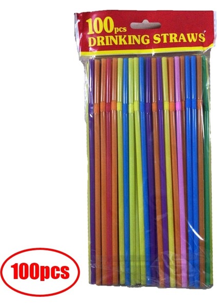 C Stili 300 Adet 5 Model Hasır Adet Tek Kullanımlık Plastik Pipet Mutfak Yemek Partisi Içecek Kokteyli Wegwerpbaar Rietjes (Yurt Dışından)