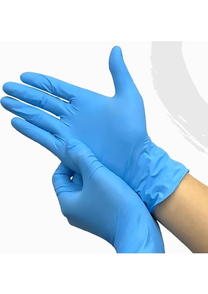 Gümüş Tarzı M Beden Yeniden Kullanılabilir Nitril Eldiven Su Geçirmez Temizleme Pvc Kauçuk Lateks Guantes Iş Eldivenleri Ev Aksesuarları Mutfak Kolaylığı (Yurt Dışından)