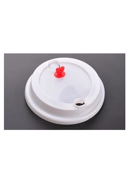 Beyaz Kalp Kapak Stili 100 Adet Ack 500ML Tek Kullanımlık Plastik Süt Çay Bardağı U-Şekilli Çay Bardakları Karikatür Plastik Kapak Özelleştirmeyi Kabul Ediyor (Yurt Dışından)