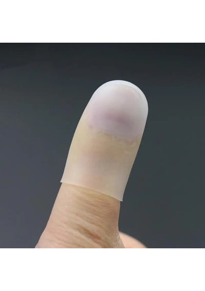 Beyaz Stil 5 Adet Silikon Parmak Koruyucu Parmak Kapakları Yüksek Sıcaklık Anti-Haşlanma Parmak Koruyucusu Dayanıklı Kaymaz Parmak Koruyucu (Yurt Dışından) fırsatları