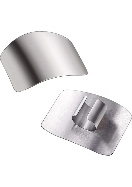 Gümüş Tarzı Pratik 4 Paket Paslanmaz Çelik Parmak Koruyucu Parmak Koruyucu Güvenli Bıçaklar Guard Doğrayın Doğrama ve Sli Için Güvenli Dilim Mutfak Aleti (Yurt Dışından) fiyatları