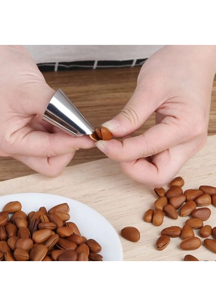 6 Adet Tarzı Pcs Güvenli Kuruyemiş Soyma Chop Fıstık Sheller Parmak Koruma El Kalkanı Mutfak Parmak Koruyucuları Kesme Koruma Aracı (Yurt Dışından) fiyatları