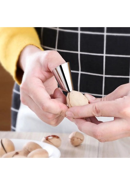 6 Adet Tarzı Pcs Güvenli Kuruyemiş Soyma Chop Fıstık Sheller Parmak Koruma El Kalkanı Mutfak Parmak Koruyucuları Kesme Koruma Aracı (Yurt Dışından) indirimleri