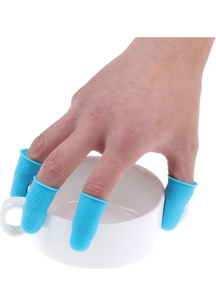 Erik Tarzı 5 Adet Silikon Parmak Koruyucu Kol Kapak Anti-Cut Isıya Dayanıklı Kaymaz Parmak Kapak Pişirme Mutfak Aletleri Için (Yurt Dışından) indirimleri