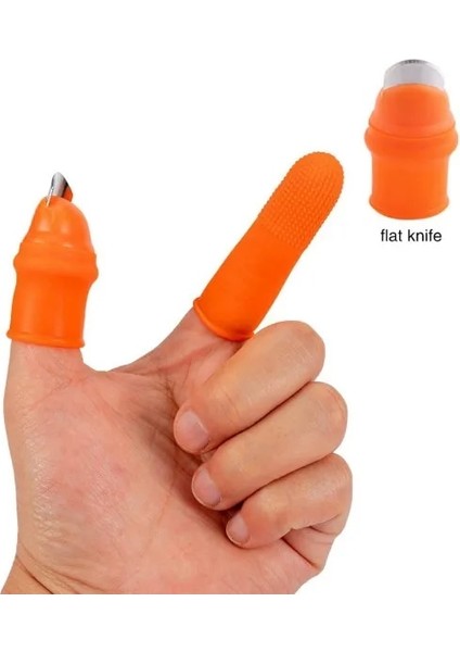 Bir Stil Başparmak Kesici Sebze Domates Meyve Seçici Ayırıcı Parmak Aracı Hasat Bahçe Aletleri Için Keskin Bıçak El Kesme Aleti (Yurt Dışından)