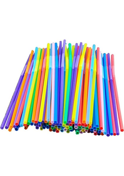 Beyaz Stil Kabarcık Çay Samanı Geniş Plastik Içme Pipetleri Bpa Ücretsiz Tek Kullanımlık Boba Milkshake Smoothie Slushie Suyu Için Yeniden Kullanılabilir (Yurt Dışından)