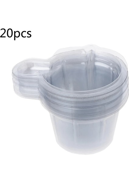 20 Adet Tarzı 100 Adet 40ML Plastik Tek Kullanımlık Bardak Dağıtıcı Dıy Epoksi Reçine Takı Yapımı Için Damla Sg (Yurt Dışından)