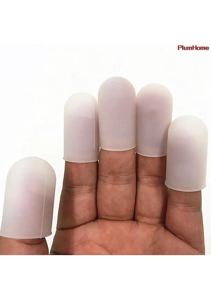Açık Gri Tarzı 5 Adet Silikon Parmak Kapak Kapağı Parmak Koruyucu Yalıtım Parmak Koruma Kaymaz Set Parmak Barbekü Mutfak Gadget Korumak (Yurt Dışından) fiyatları
