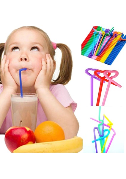 Renk Stilini Karıştır 100 Adet Ack Renk Saman Şekli Sanat Saman Uzun Dirsek Suyu Içecek Saman Doğum Günü Düğün Parti Olay Malzemeleri Dekorasyon Lxx (Yurt Dışından) fırsatları