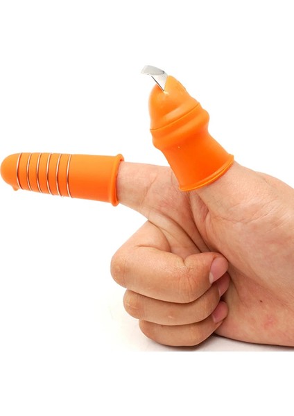 M02 Stili Silikon Başparmak Bıçağı Parmak Koruyucu Sebze Hasat Bıçağı Bitki Bıçağı Veya Kesme Halkası Bahçe Eldivenleri Mutfak Aletleri (Yurt Dışından) modelleri