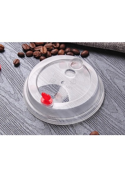 Sadece Lid3 Stili 300ML 50 Adet K Tek Kullanımlık Kahve Fincanı Kalın Kağıt Bardak 500ML Içecek Suyu Sıcak Içecek Su Paketleme Parti Iyilik Süt Çay Bardağı (Yurt Dışından)