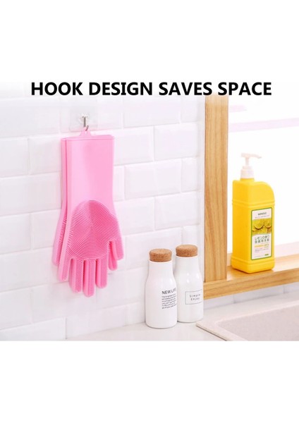 Yeşil Stil Hava Sihirli Silikon Bulaşık Temizleme Eldivenleri Çok Işlevli Silikon Ovma Eldivenleri Fırça Mutfak Ev Temizleme Için (Yurt Dışından) indirimleri