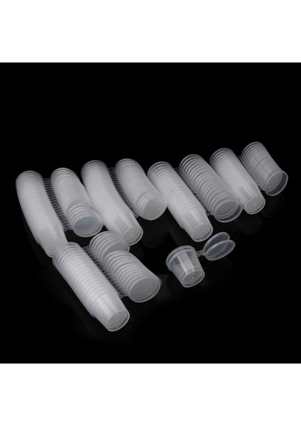 ml Küçük Plastik Tek Kullanımlık Sos Bardakları Kapaklı Plastik Tek Kullanımlık Sos Bardakları Gıda Saklama Kapları Kutular Bırak Gemi (Yurt Dışından)