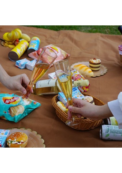 Gül Altın Tarzı 24 Adet 6.5oz 200ML Limit Tek Kullanımlık Plastik Şarap Cam Parti Düğün Şampanya Flüt Kadeh Kokteyl Bardağı (Yurt Dışından) modelleri