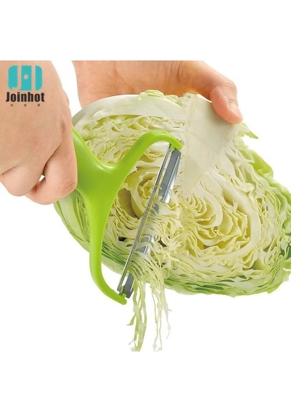 Ordu Yeşili Tarzı Mutfak Aksesuarları Lahana Geniş Ağız Soyucu Parmak Paslanmaz Çelik Bıçak Salata Sebze Soyucu Mutfak Aletleri Aksesuarları (Yurt Dışından) fiyatları