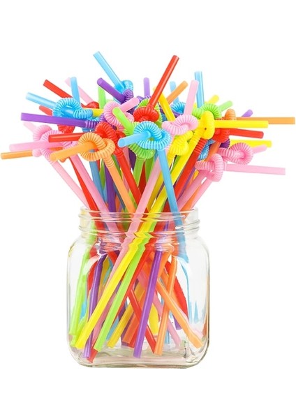 Çok Renkli Stil 100 Adet 100 Adet 26*0.6 cm Siyah Tek Kullanımlık Saman Kokteyl Suyu Dıy Ev Partisi Düğün Doğum Günü Aile Için Payet Bükülebilir Renkli (Yurt Dışından) indirimleri