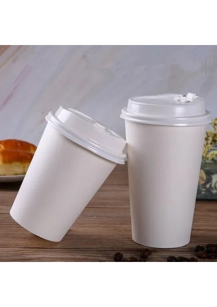 245ML Kapaksız Stil 100 Adet Ack Beyaz Kağıt Kapaklı Bardaklar Tek Kullanımlık Kahve Fincanı Süt Çay Bardağı Ev Ofis Içme Aksesuarları Parti Malzemeleri (Yurt Dışından) modelleri