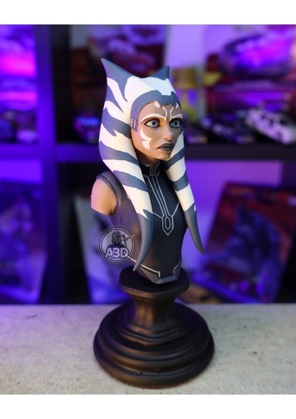 Star Wars Ahsoka Büst hediyelik,koleksiyonluk modelleri