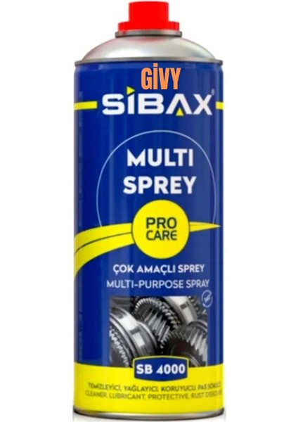 Sibax Multi Sprey Genel Amaçlı Sprey fiyatları