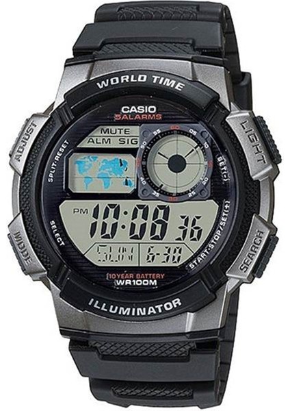 Digital Ae-1000w-1bvdf Erkek Kol Saati