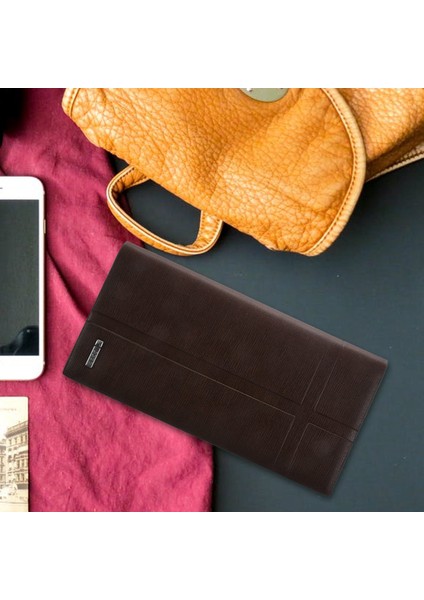 Deabolar Erkek Moda Premium Uzun Stil Cüzdan Gençler Para Kahverengi Çanta Yurt Dışından fiyatları