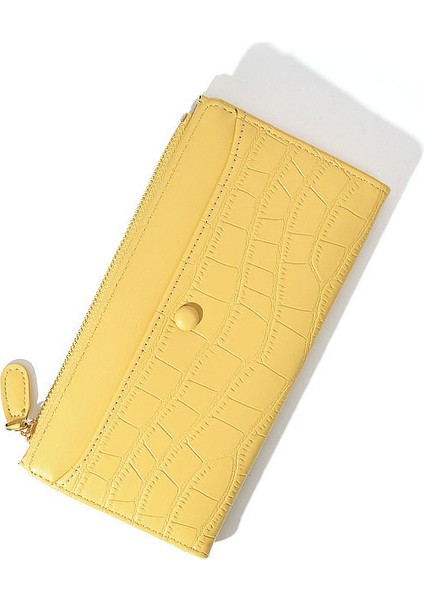 Yeni Ins Moda Öğrenci Sevimli Fermuar Pu Cüzdan Basit Uzun Iki Katlı Kore Versiyonu), Bayan Cüzdan Para Cebi (Yurt Dışından) fiyatları