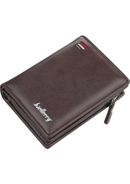 Yfashion Erkekler Fermuar Kısa Stil Cüzdan Kart Yuvaları Moda Ni Geçmeli Çanta Yurt Dışından fiyatları