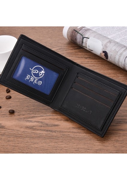 Enine Erkek Cüzdan 2019 Vintage Katı Kısa Bozuk Para Cüzdanı Çok Fonksiyonlu Kart Sahipleri Erkekler Için Basit Deri Cüzdan Iş Yurt Dışından fırsatları