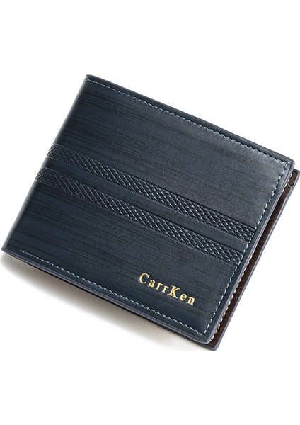 Yeni Erkek Kısa Cüzdan 2020 Gündelik Cüzdan Ince Çoklu Kart Üç Katlı Gevşek Yapraklı Cüzdan Yurt Dışından indirimleri