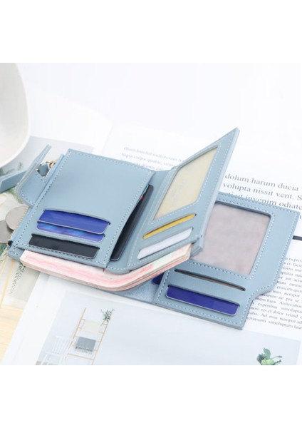 Cüzdan Fermuar Fotoğraf Tutucu Düz Renk Engelleme Lüks Kart Tutucu Organizatör Kadınlar Için Yurt Dışından modelleri