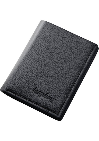 Erkek Kısa Dikey Cüzdan Banka Kartı Paketi Çanta Kimlik Kartı Çanta Tutucu Çantalar Yurt Dışından