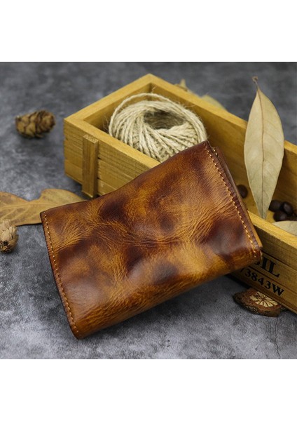 El Yapımı Retro Para Cebi, Mini Moda Cüzdan, Erkekler ve Kadınlar Için Bozuk Para Kesesi/para Cebi/kart Kılıfı Yurt Dışından indirimleri