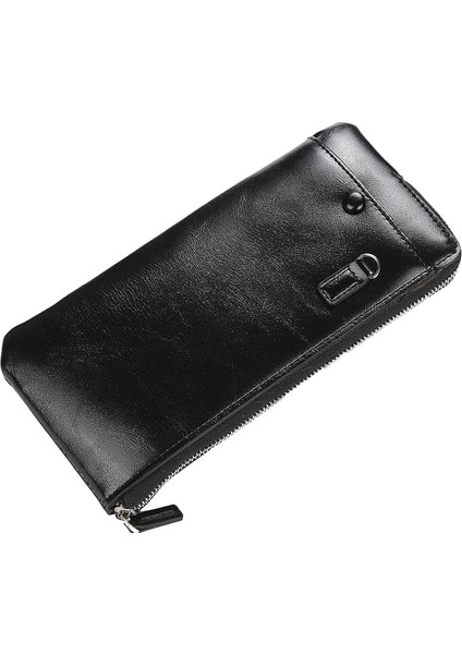 Baellerry Cüzdan Cep Telefonu Cebi Uzun Bozuk Para Çantaları Erkekler Kadınlar Için Debriyaj Iş Erkek Cüzdan Vintage Büyük Ince Cüzdan Kımlık Sahipleri Siyah Yurt Dışından fiyatları