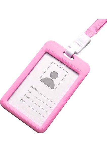 Taşınabilir Renkli Boyun Askısı Asılı Çalışan Kimlik Kartı Tutucu Adı Etiketi Ipi Yurt Dışından fiyatları