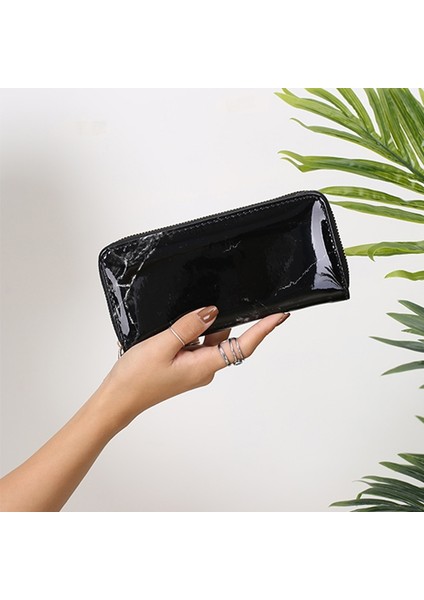 Rahat Bayan Cüzdan Çantalar Tote Mermer Rugan El Çantası Kızlar Fermuar Kart Para Para Tutucu Kılıfı Paketi Yeşil Yurt Dışından fiyatları