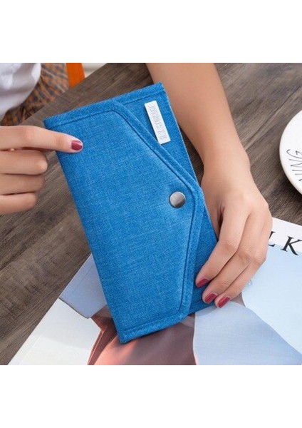 Moda Çok Fonksiyonlu Seyahat Organizatör S Kadın Erkek Taşınabilir Kapakları Kredi Kartı Çanta Kolu Ince Bayanlar Cüzdan Yurt Dışından