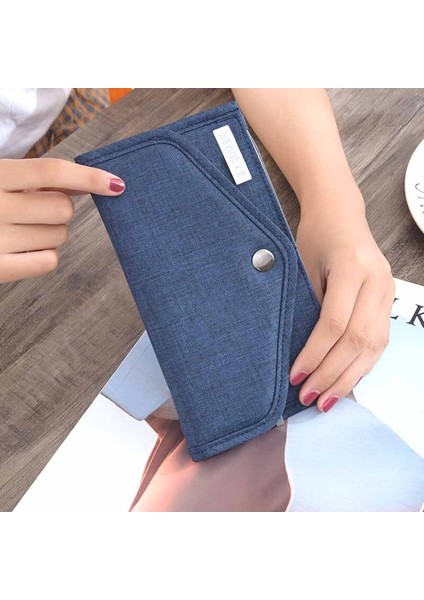 Moda Çok Fonksiyonlu Seyahat Organizatör S Kadın Erkek Taşınabilir Kapakları Kredi Kartı Çanta Kolu Ince Bayanlar Cüzdan Yurt Dışından indirimleri